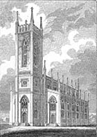 Trinity Church [Steel engraving by W. Edmunds] 1831 | Margate History